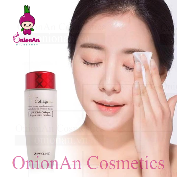 Nước Hoa Hồng Collagen 3W Clinic Regeneration Softener